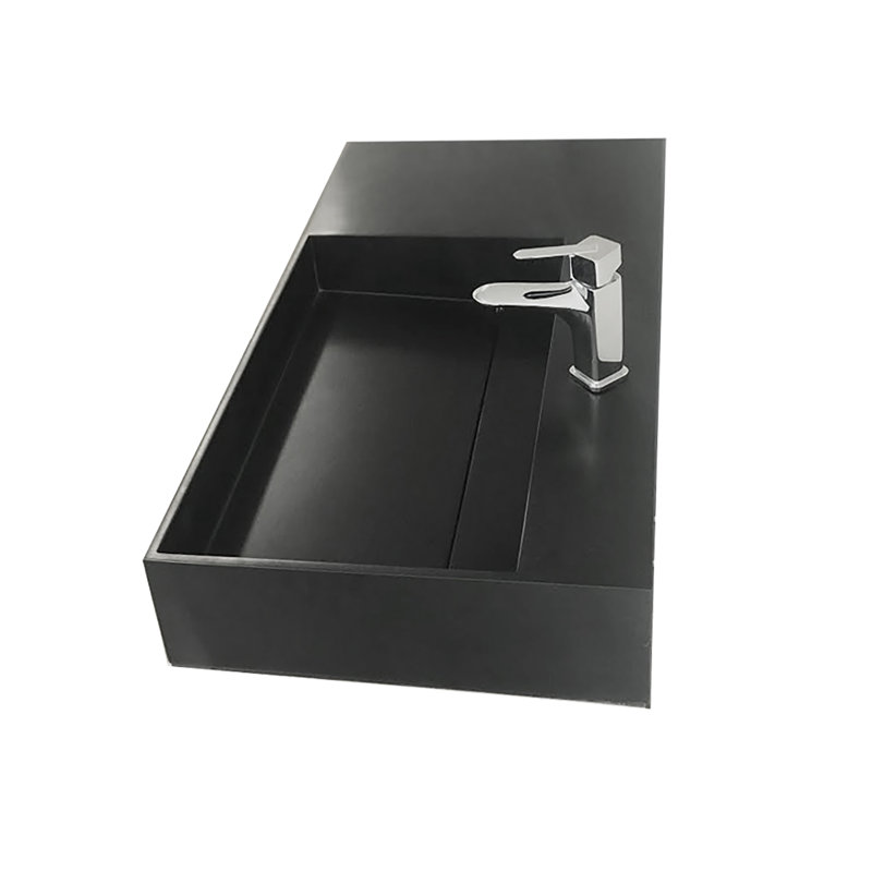 Orren Ellis Boyter 35" WallMounted Single Bathroom Vanity Wayfair